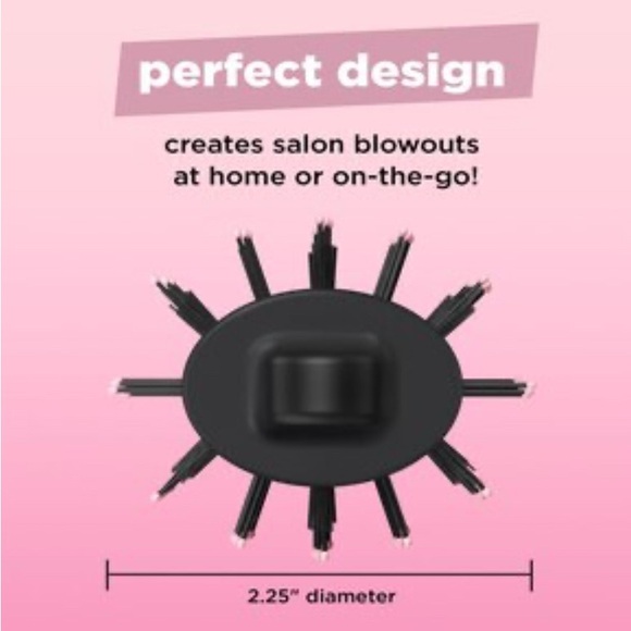Pink Hair Dryer Brush - Picture 3 of 6